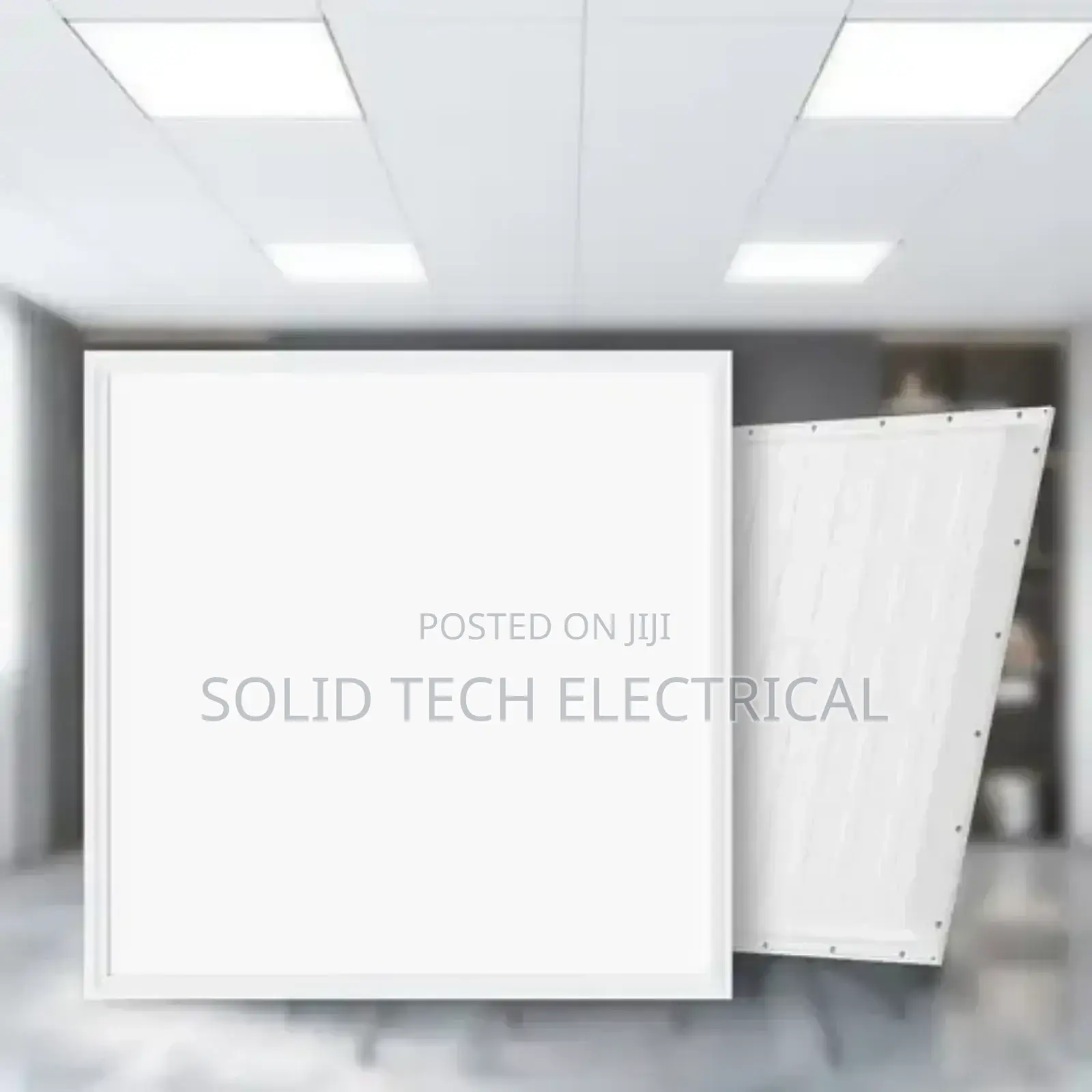 600 by 600 Modular Panel Light Fitting