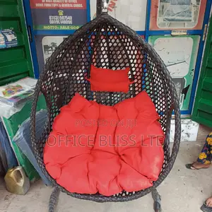 Adult Swing Chair - Red Cushion