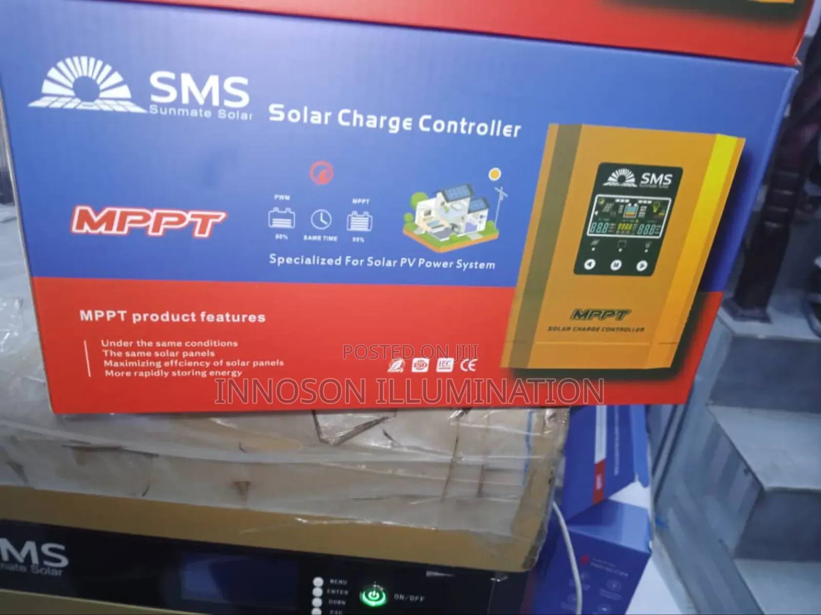 100A SMS MPPT Charger Controller