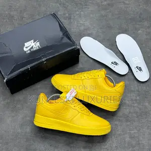 Nike Air Force 1 Low Waterproof University Yellow Sneakers