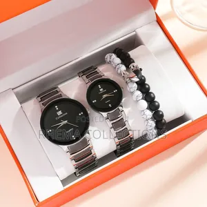 Lovers Ultra-Slim Hypoallergenic Non Fading Ceramic Steel
