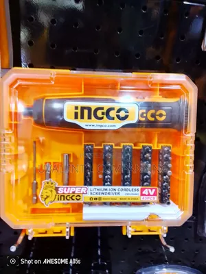 4v Cordless Screwdriver Machine