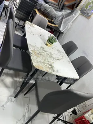 6 Seater Marble Oasis Dinning Set