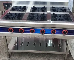 6 Burner Gas Cooker Without Oven