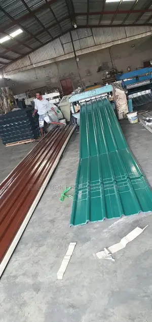 Oven Baked Aluminium Roofing Long Sparn Design