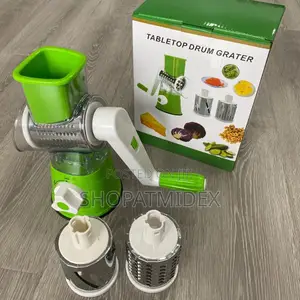Table Top Drum Grater Vegetable Slicer