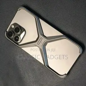 X Aluminum Alloy Rimless Phone Case For iPhone 16 Pro Max