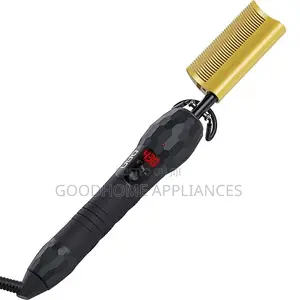 Electric Hot Hair Straightener Comb