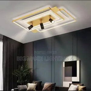 Luxury LED Ceiling Chandelier for Living Room