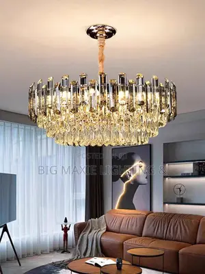 Modern Luxury Crystal Chandelier for Living Room