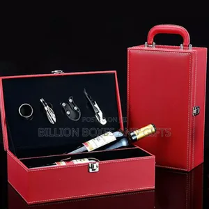 Luxury Leather Wine Box for 2 Bottles