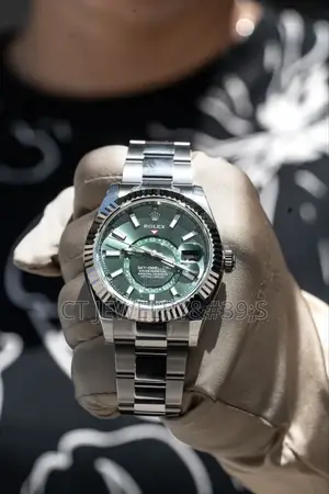 Rolex Skydweller Green Dial Premium Watch for Men's