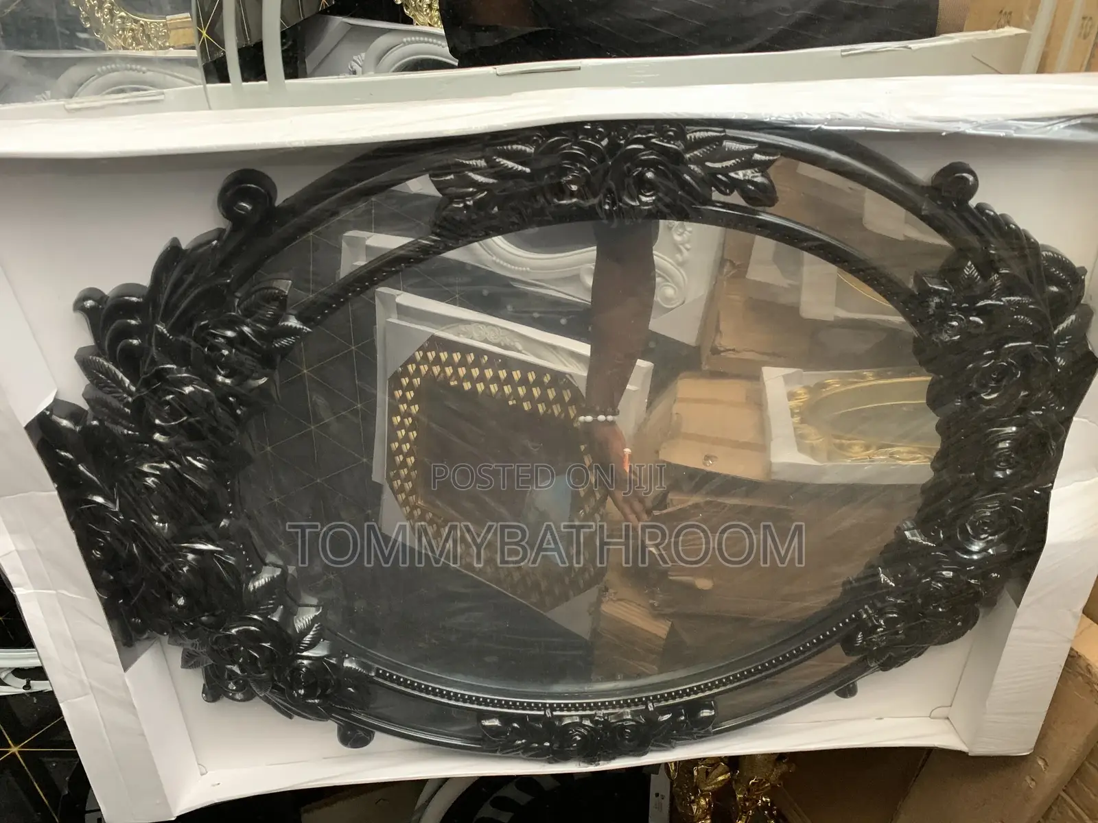 Black Design Mirror
