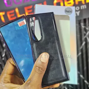 Samsung Z Fold 4 Leather Case and Screen Guard