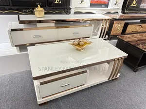 Luxurious Sef of Tv Stand and Center Table