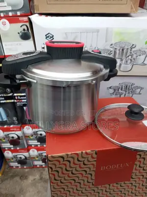 Bodeux Stainless Steel Pressure Cooker Silver 6 L