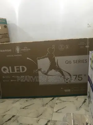 Affordable>>Hisense75"Inch Qled Smart Vidaa TV + Bluetooth<<