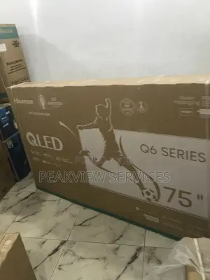 Legit%>> Hisense 75"Inch Qled Smart Vidaa TV + Bluetooth<<