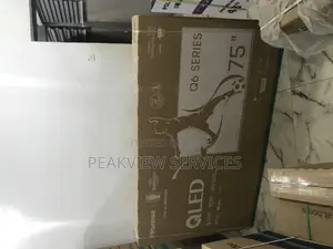 Legit%>> Hisense 75"Inch Qled Smart Vidaa TV + Bluetooth<<