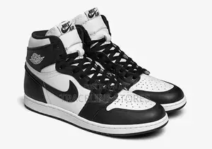 Black and White Unisex Sneakers