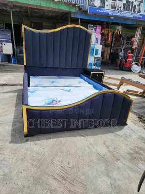 4.5by6 Curved-Like Set of Bed Frame
