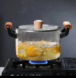 Borosilicate Glass Pot