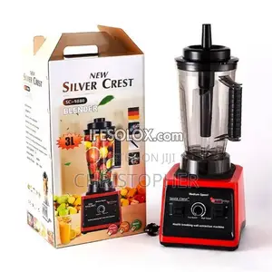 Generic Silver Crest 2 in 1 Blender Heavy Duty 3 Liter 8000W