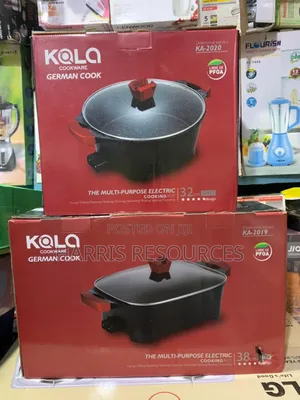 Multipurpose Electric Cooking Nonstick Pot- 30cm
