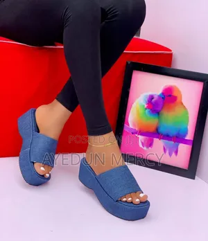 Denim Ladies Slippers
