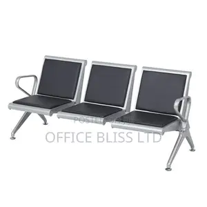 Heavy Duty 3 Seater Reception Waiting Chair