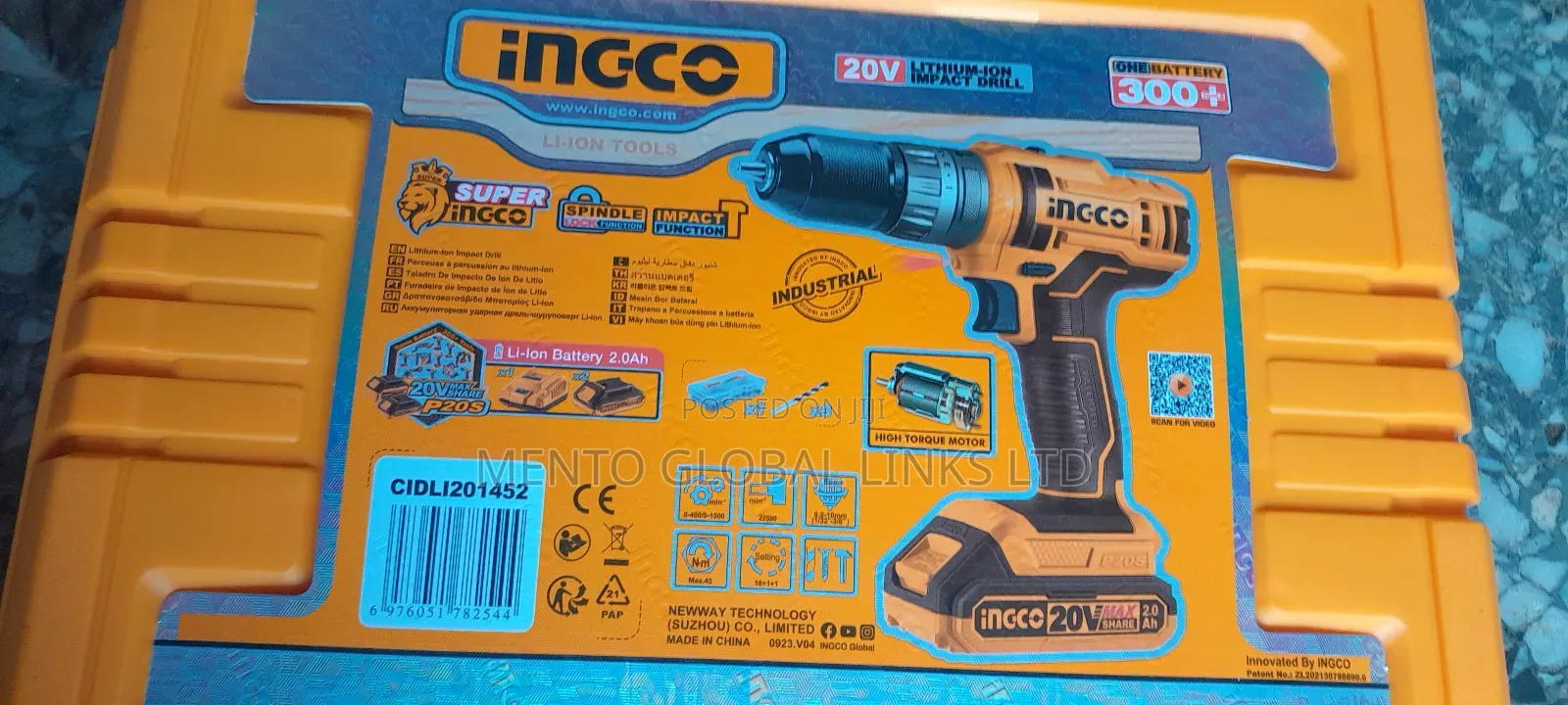 Ingco Iron Head Cordless