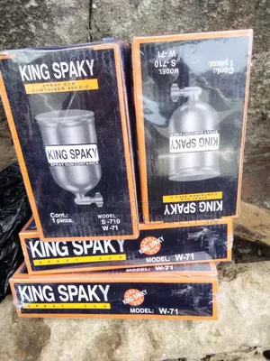 Spray Paint Gun Container