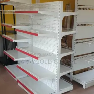 Double Sided Supermarket Shelves
