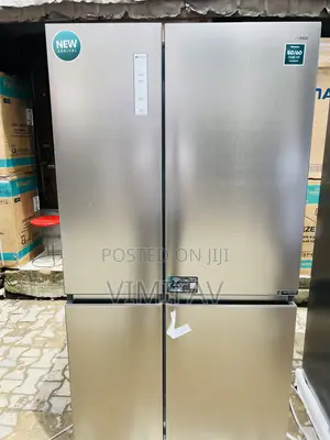 Hisense Side by Side 637lits Fridge With Wifi Rs-87ws