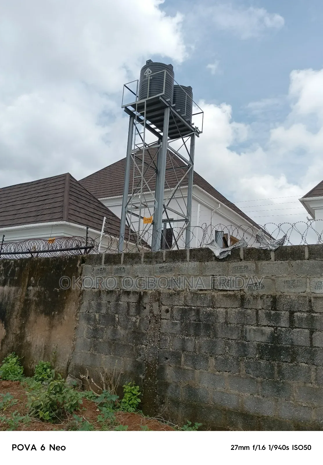 Elevation Tank