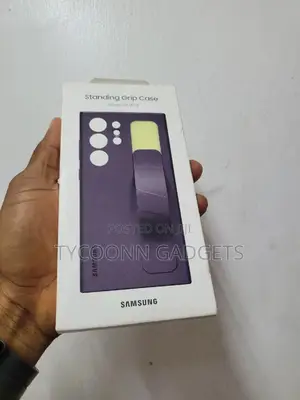 Official Standing Grip Case for Samsung Galaxy S24 Ultra 5G