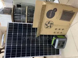300W Solar Kit + 100W Panel + Solar Fan