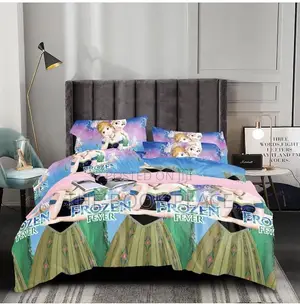 American Multi Colored Bedsheet and Duvet