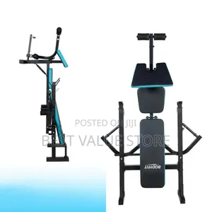 Weight Bench With Preacher Core Also Foldable