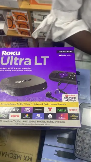 Roku Ultra LT HD HDR Streaming Player Dolby Vision