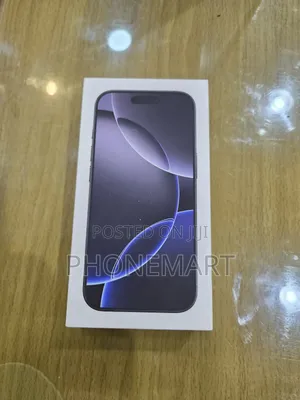 New Apple iPhone 16 Pro 256 GB Black