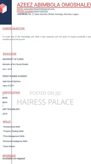 Cook and House Cleaning Female Only