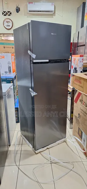 New Hisense Double Door Fridge (240L) Super Cooling Warranty