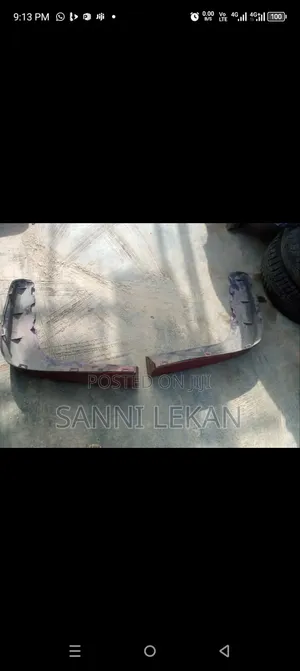 Toyota Corolla Bumper Spoiler 03/07