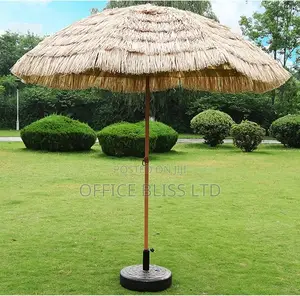 Outdoor Dummy Grass Parasol Umbrella