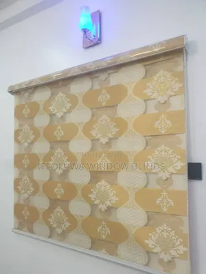 Floral Day and Night Window Blinds