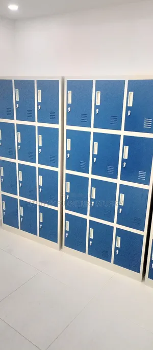 Stuffzy Blue Face Metal 12 Doors Lockers