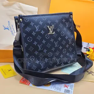 Louis Vuitton Quality Luxury Men Genuine Leather Cross Bag