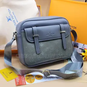 Louis Vuitton Quality Luxury Men Genuine Leather Cross Bag