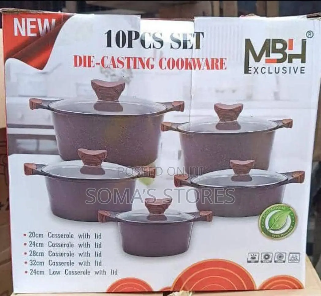 10 PCS Die-Casting Cookware